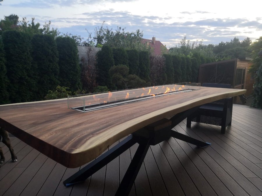 stůl na zakázku s biokrbem