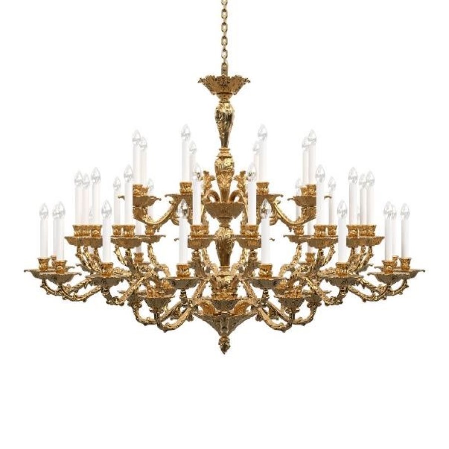 luxusní křišťálový lustr