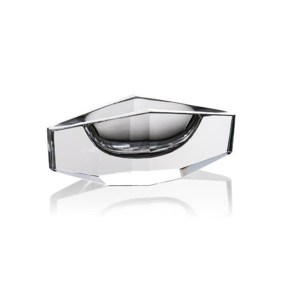 popelník z českého křišťálu