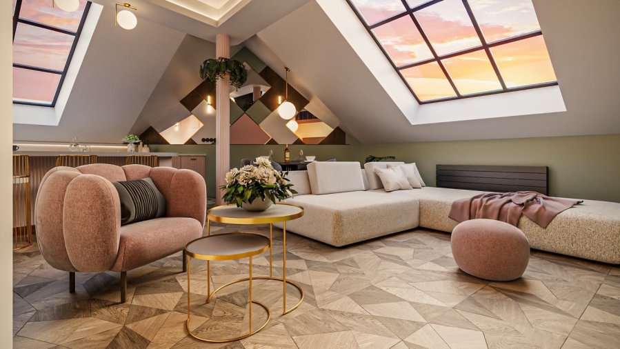 luxusní apartmán k prodeji na Smíchově, Praha 5