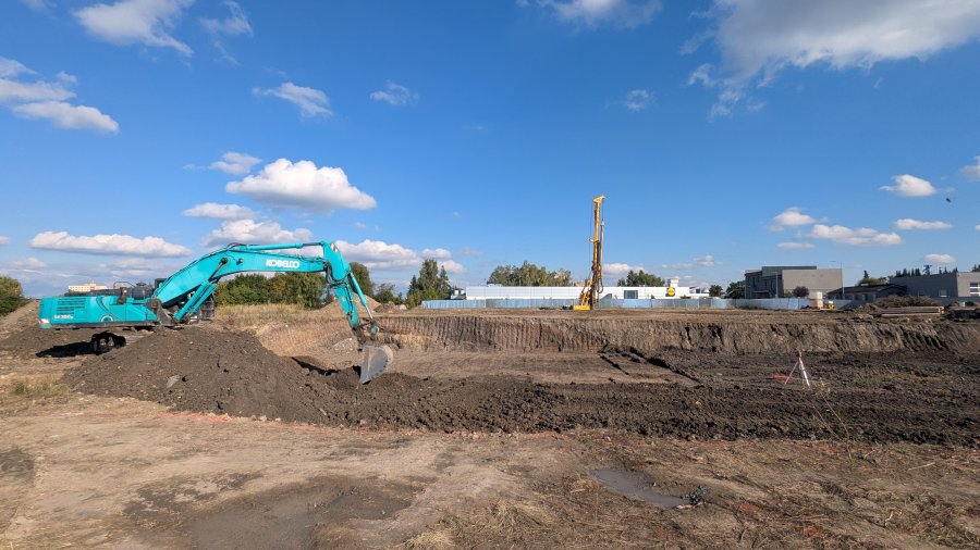 zahájení hrubé stavby v projektu Nová Cihelna Kladno