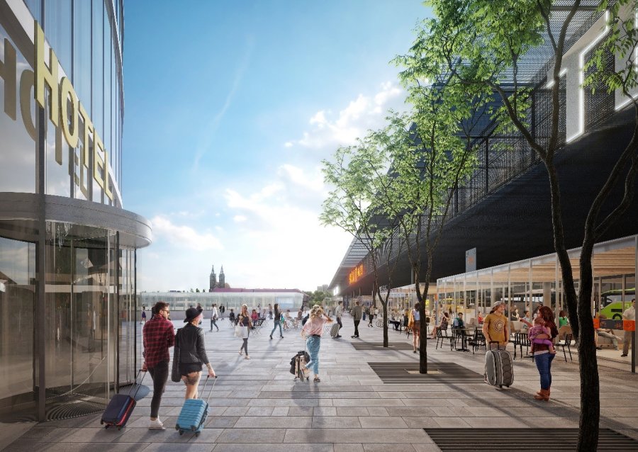 Praha-Smíchov rekonstrukce nádraží