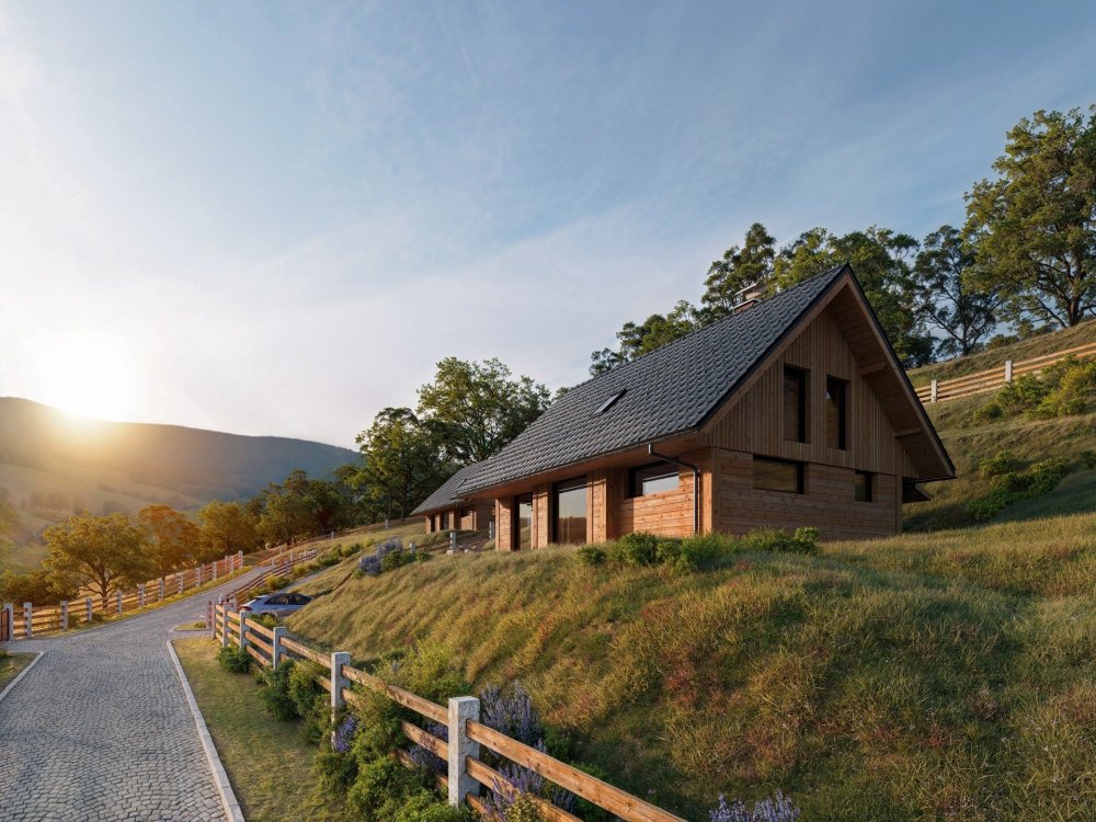 Jizerské Chalety – Luxusní bydlení v náruči probouzející se jarní přírody