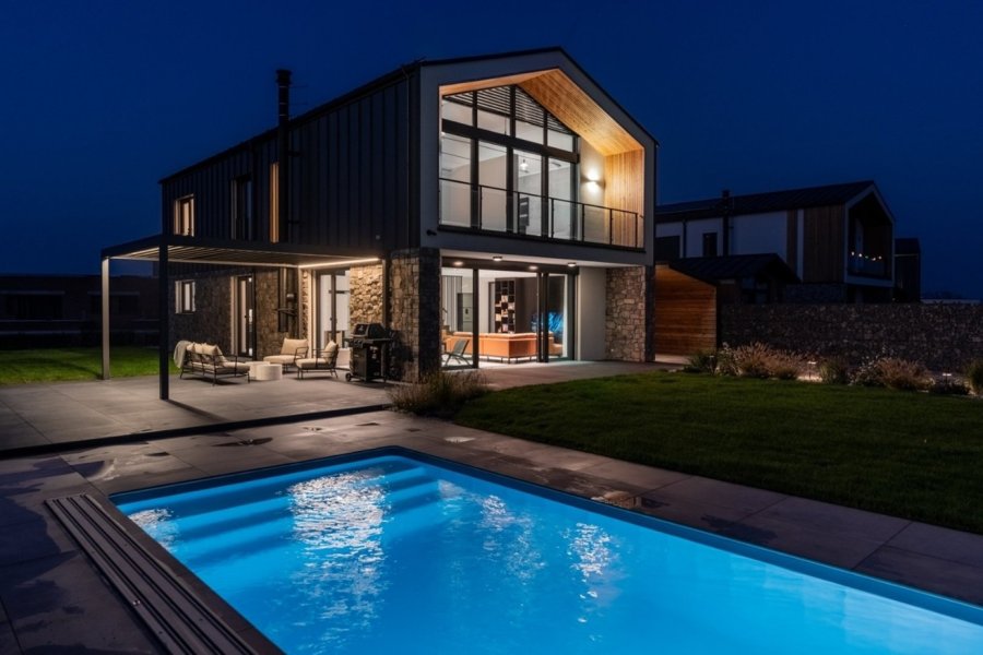 Luxusní rodinný dům za Prahou na prodej, Předboj