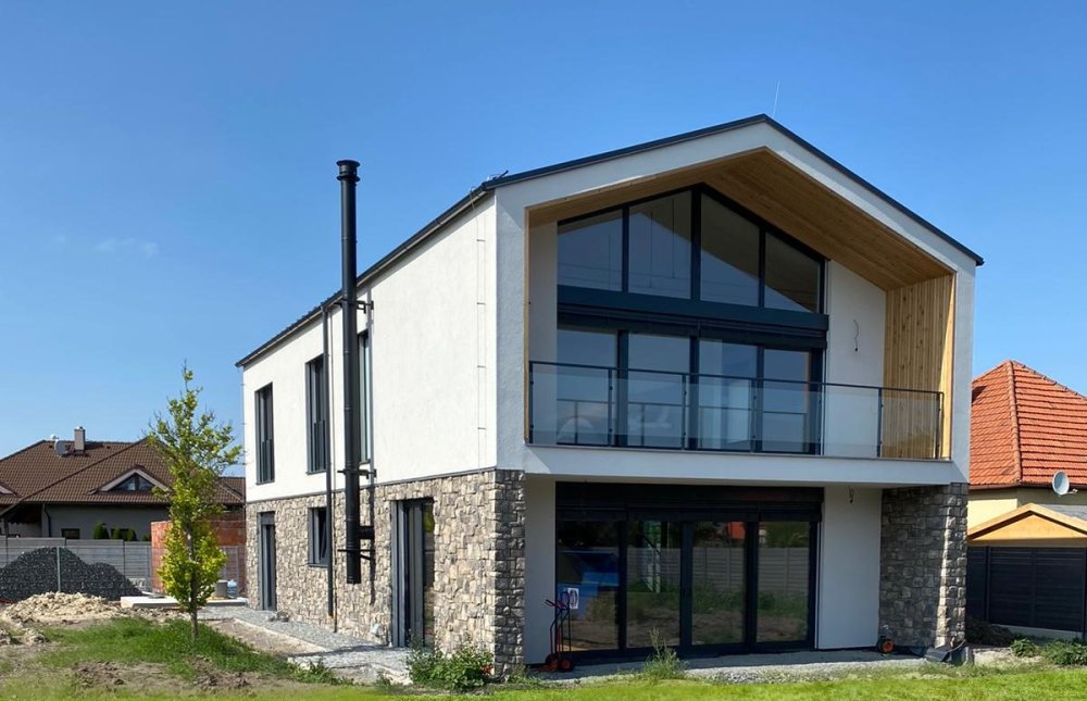 We have introduced a model house in the luxury project Březový háj near Prague