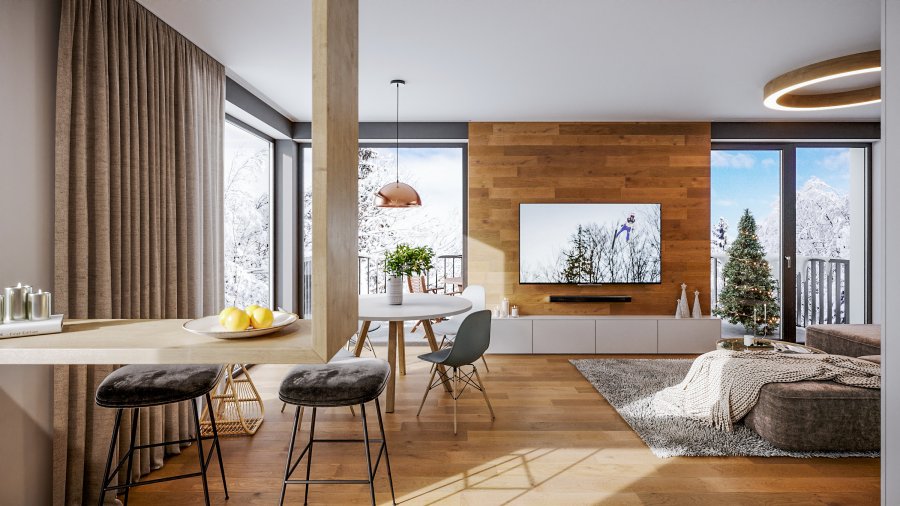 interier Harrachov Peaks apartman