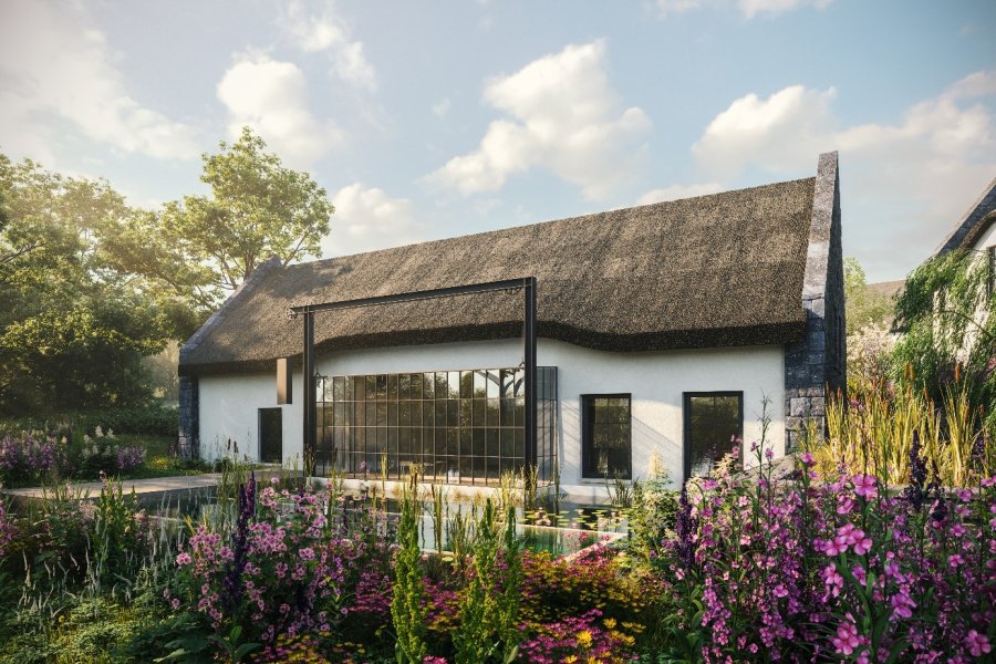 Project with building plots with building permit for five houses, Prague 8 - Bohnice