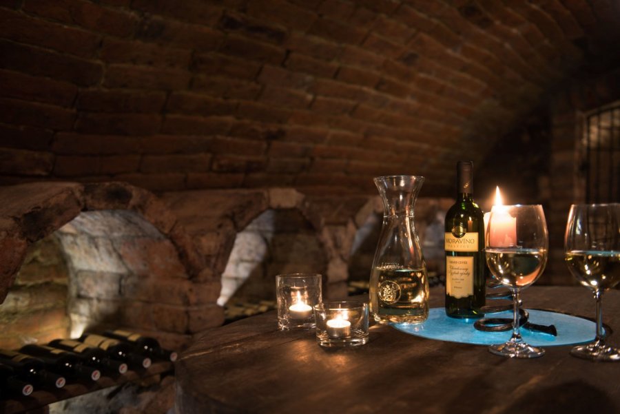 historický vinný sklep rezidence Adalbert