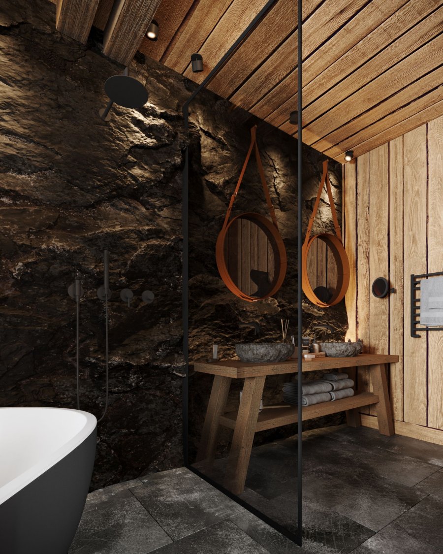 Koupelna se zástěnou