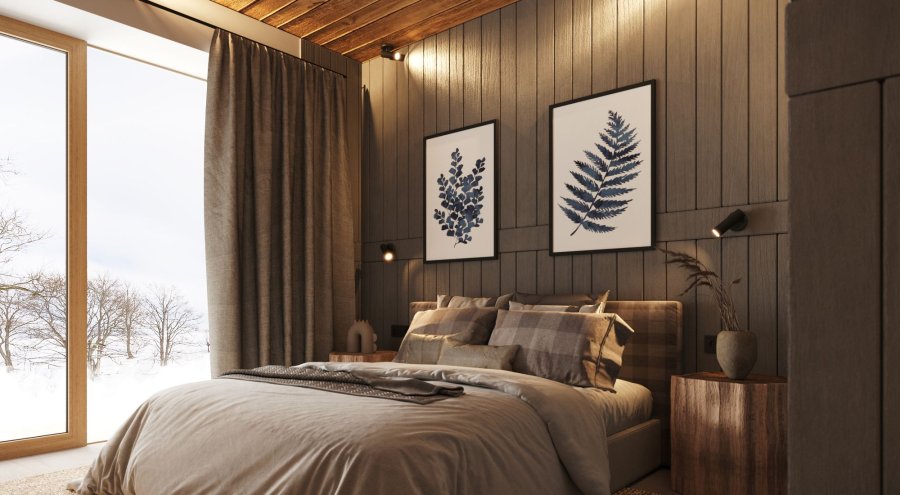 Ložnice s výhledem