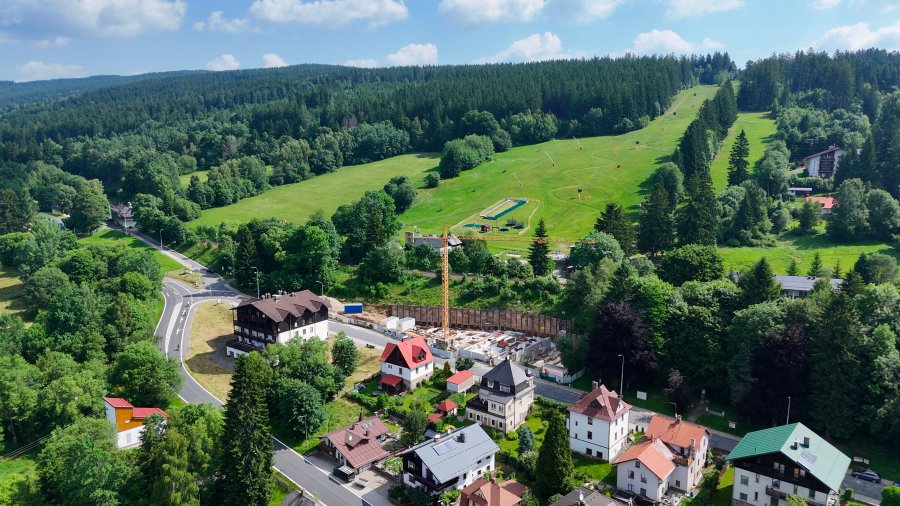 Výstavba Rezidence Svatá Barbora 