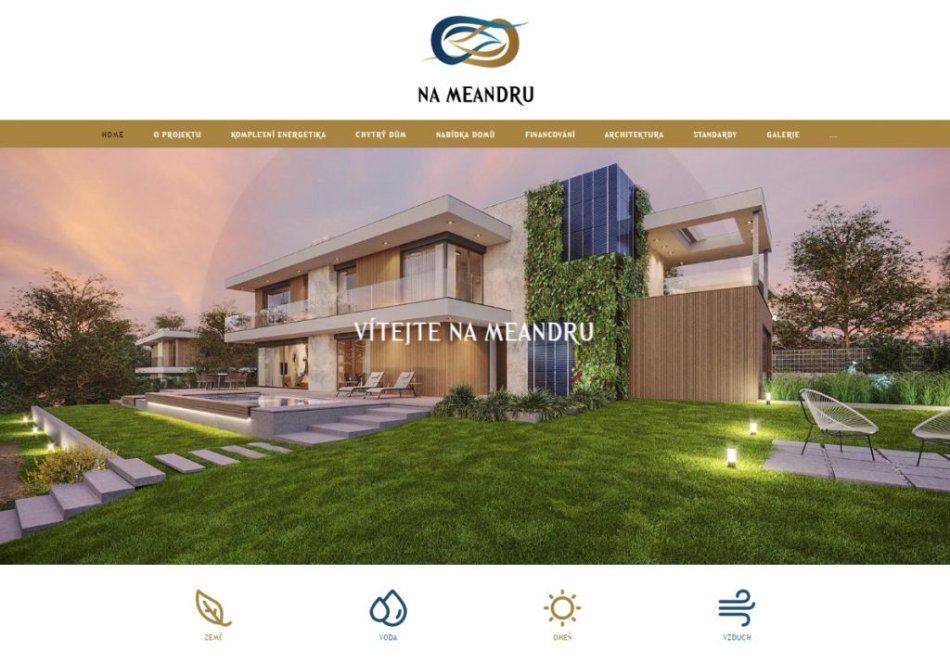 Spuštěn nový oficiální web projektu Na Meandru
