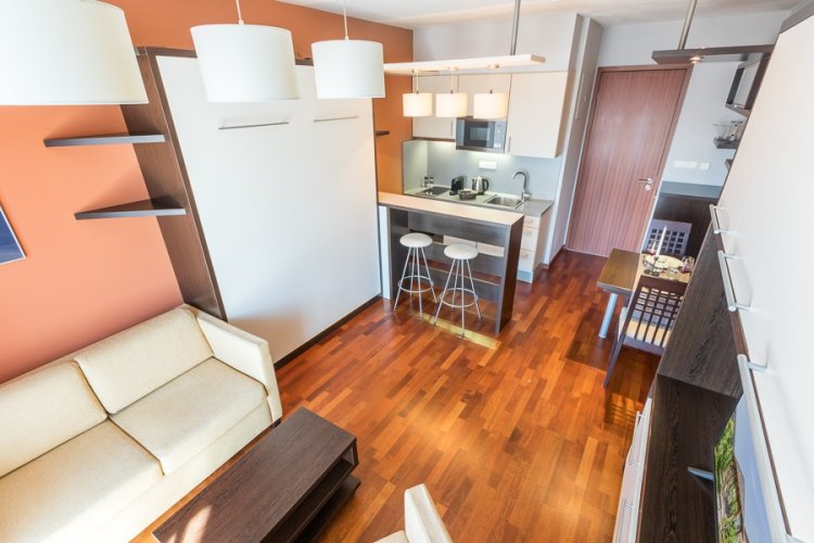 Pronájem bytu 1+kk/B/GS, 48 m², Praha 2 - Nové Město