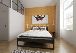 ložnice s prosklením