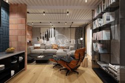 designový obývací pokoj