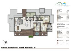 půdorys B Penthouse