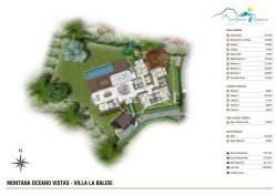 půdorys Villa La Balise