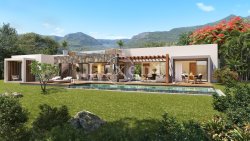 Villa Balise pohled na vilu