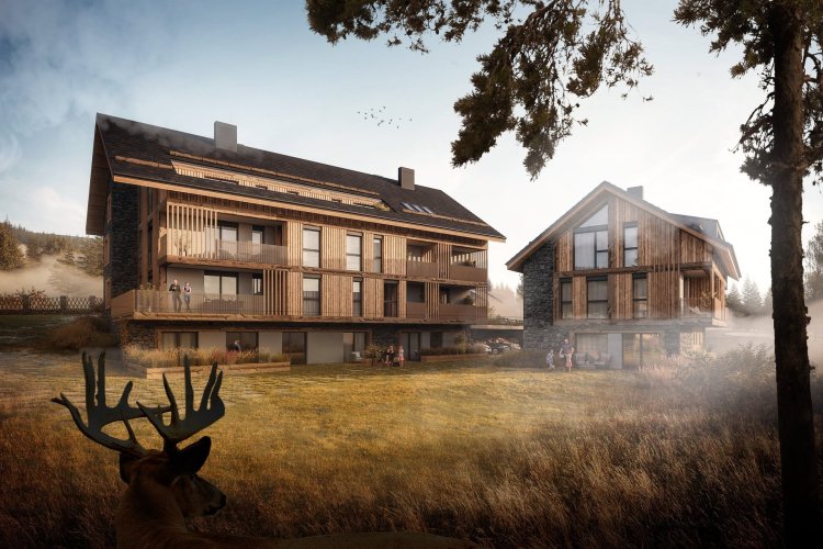 LAKA LIVING - exclusive mountain apartments in Šumava National Park - Prášily