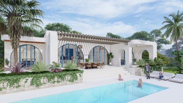 jednopodlažní vila