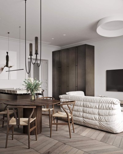 Prodej moderního apartmánu 4+kk/B/S, 119,9 m², Praha 2 - Vinohrady