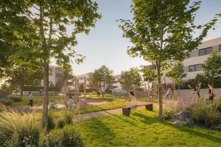 Nová Cihelna Kladno - new low-energy residential project , Kladno - Rozdělov