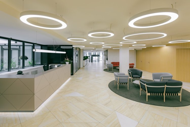 Pronájem stylové kanceláře, 635 m², Apeiron Office Centre, Praha 8