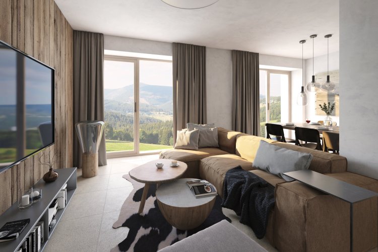 Sale of an apartment 3+kt/L/T, 65 sqm, Pec pod Sněžkou