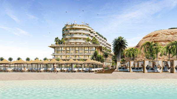 Royal Tulip Salahah Omán pláž 