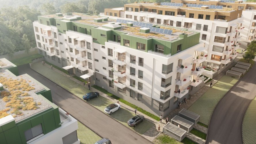 Prodej bytu 3+kk/T, 81 m², v rezidenci Kladno Living, Kladno – Kročehlavy