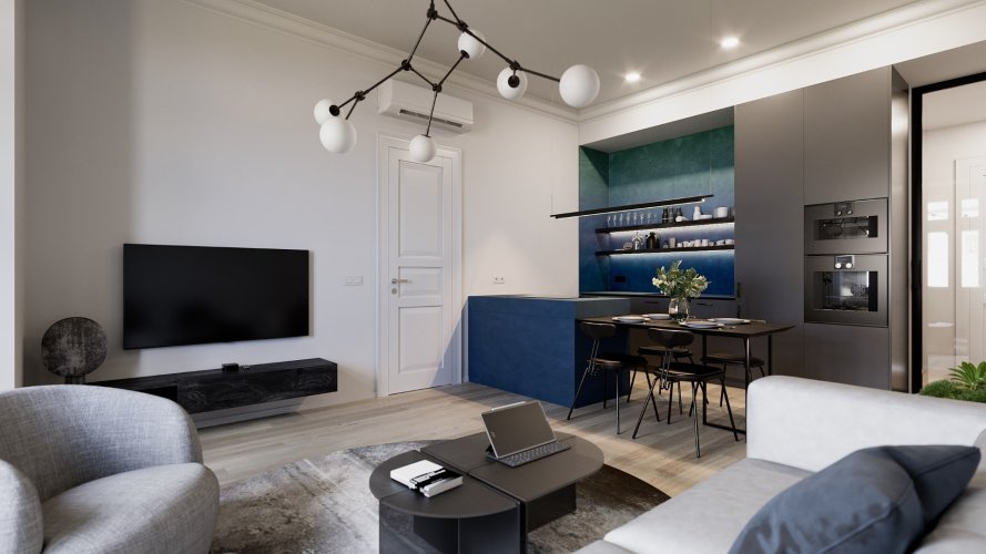 Prodej bytu 2+kk, 38,2 m², v projektu Na Spojce, Praha 10 - Vršovice